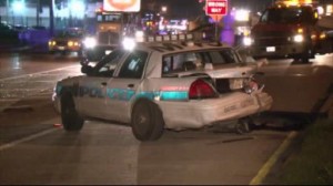 Emanuel Ramirez drunk driver rear end accident HPD patrol car