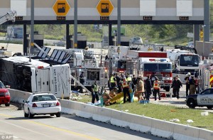 casino bus crash state highway 161 irving texas