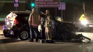 Car accident Sugar Land Grand Parkway Southwest Freeway