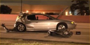 Monte Carlo driver killed rear-end accident Houston