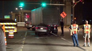 Katy Freeway 18-wheeler accident at Grand Parkway