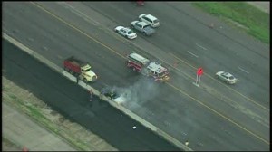 Houston Gulf Freeway dump truck accident fatality