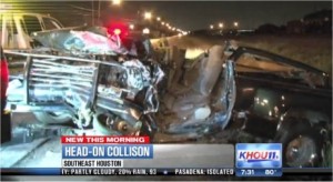 Head on accident at Mykawa and Carson caused by suspected drunk driver