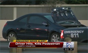 One killed in unusual multi-vehicle accident at 610 Loop and Ella Pedestrian accident personal injury attorneys Houston Smith and Hassler